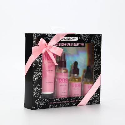 Skin Care special design bath gifts set with paper box