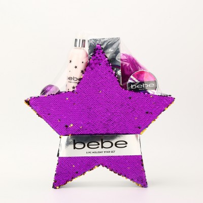 Novelty unique beautiful cheap pentagon packing bath gift set