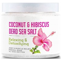 Coconut and Hibiscus Shea Butter Dead Sea Bath Salt